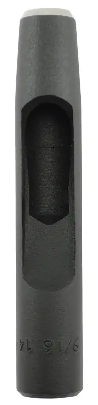 Trusted Brand General 1280N Hollow Punch, 9/16 in Tip, 4-39/64 in L, Steel