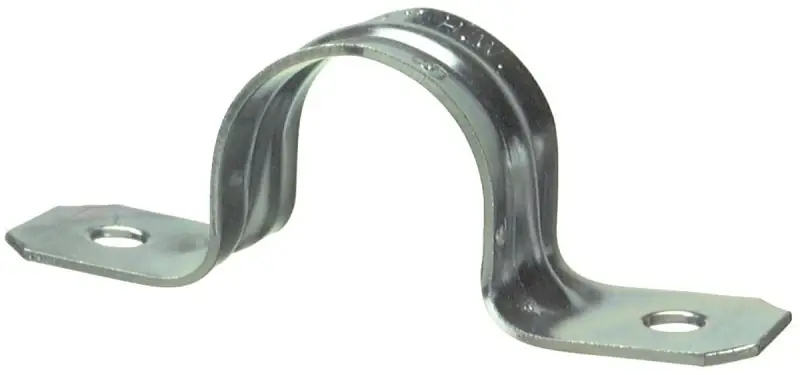 Halex 26123 2-Hole Rigid Conduit Strap, 1 in, Steel, Galvanized, 4/BAG, Pack of 10 Get Yours