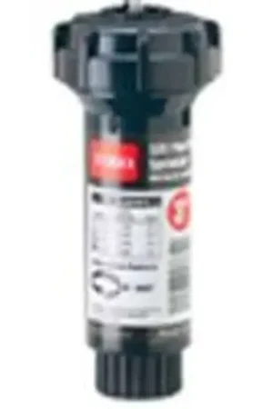 Clearance Toro 53818 Spray Sprinkler, Black, 1/2 in Connection, 5 to 15 ft, 27 deg Nozzle Trajectory