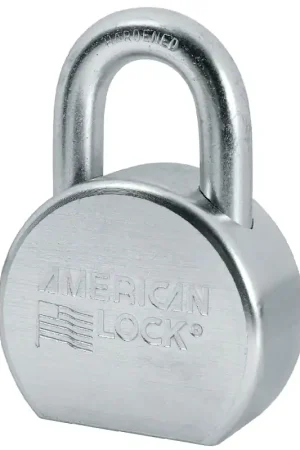 American Lock A700KA#27334 Padlock, Keyed Alike Key, 7/16 in Dia Shackle, 1-1/16 in H Shackle, Boron Steel Shackle Limited Offer