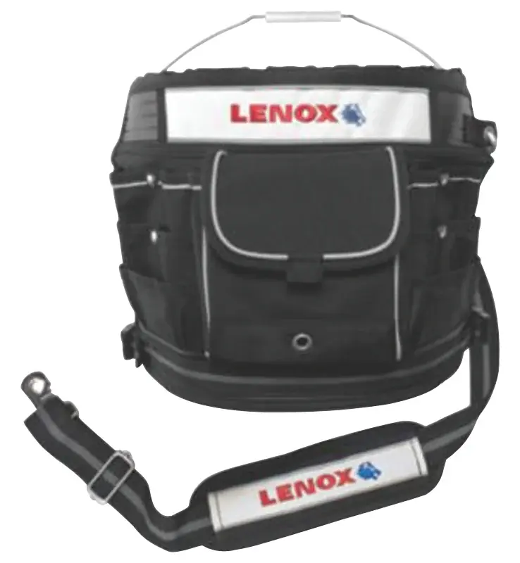 Factory Price Lenox 1787473 Bucket Tool Organizer, 34-Compartment, Canvas, Black