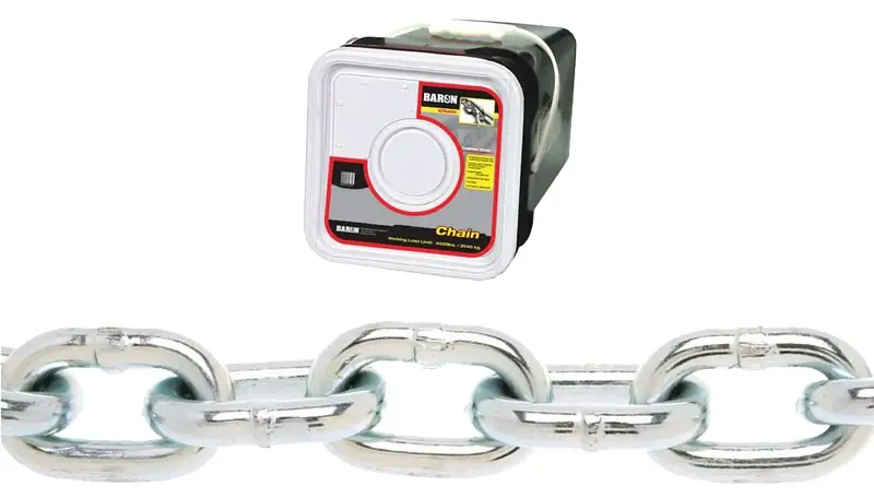 Special Discount Baron PC30516SPH Proof Coil Chain, 75 ft L, 30 Grade, Galvanized