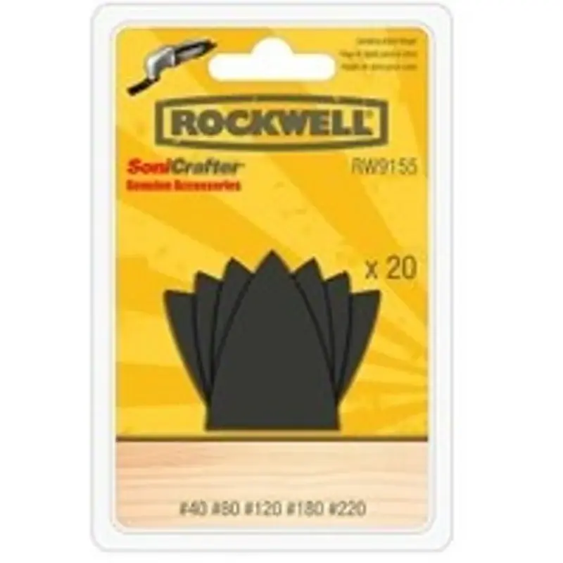 Rockwell RW9155 Finger Sanding Sheet, 7.7 in L Limited Offer