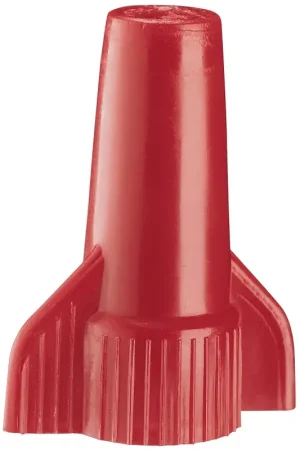 Today Only Gardner Bender WingGard 13-086 Wire Connector, Red, 22 to 6 AWG Wire, Steel Contact, Thermoplastic Housing, 500/BAG