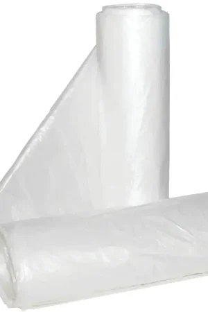 ALUF Plastics Hi-Lene Series HCR-434816C Anti-Microbial Can Liner, 43 x 48 in, 56 gal, HDPE, Clear Authentic