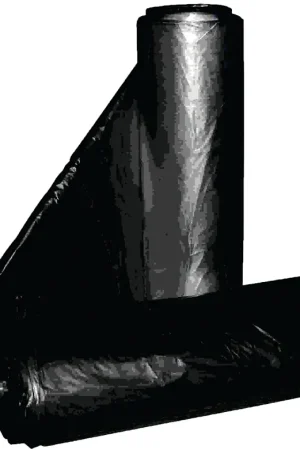 ALUF Plastics RCT-60 Royal Crown Top Liner, 38 x 58 in, 55 to 60 gal, Metalocene Blend, Black Direct From Factory