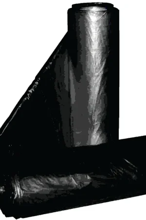 ALUF Plastics RCT-45XX Royal Crown Top Liner, 45 gal, Black, 40 x 46 in, Metalocene Blend Cheap
