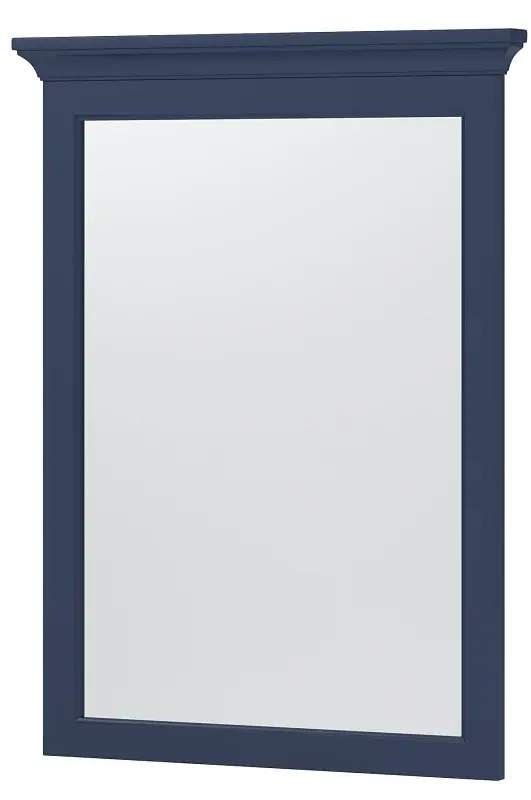 Top Rated Craft + Main Lawson Series LSBM2432 Framed Mirror, 32 in L, 24 in W, Aegean Blue Frame