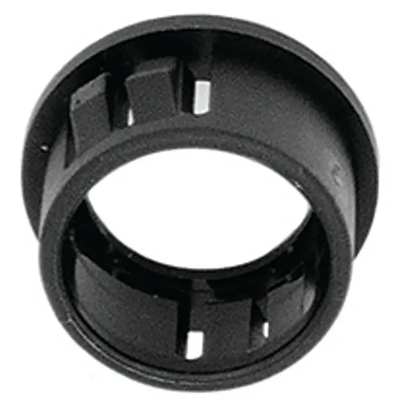 Today Only Jandorf 61435 Conduit Bushing, Nylon, Black, 1/2 in Dia Panel Hole, 0.406 in Thick Panel