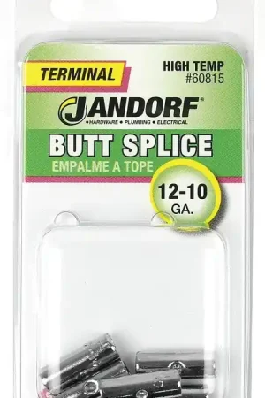 Big Sale Jandorf 60815 Butt Splice Connector, 12 to 10 AWG Wire