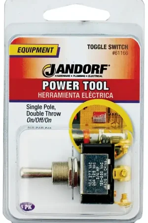 Affordable Jandorf 61166 Switch, 15/20 A, 125/277 V, SPDT, Screw Terminal