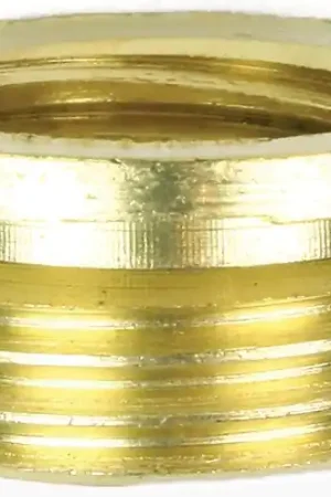 Authentic Jandorf 60148 Lamp Reducer, Specifications: 3/8 in M x 1/8 in F, Brass