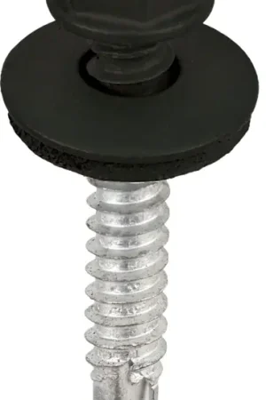 Acorn International SW-MM1412BK250 Screw, 1-1/2 in L, Hex Drive, Self-Drilling Point, 250 BAG Latest