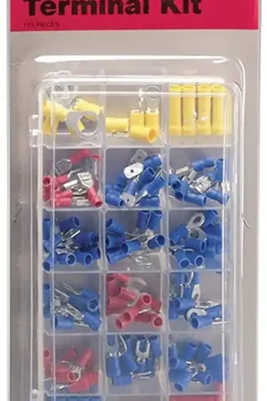 Bargain Gardner Bender TK-175 Solderless Wire Connector/Terminal Kit, Assorted, For: 22 to 10 AWG Wire, 175-Piece
