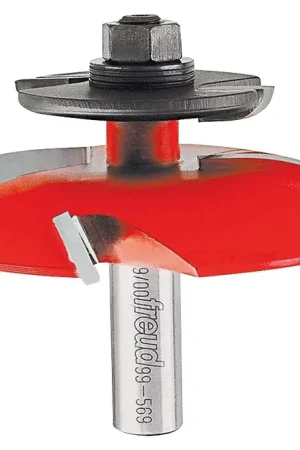 Certified Freud 99-569 Router Bit, 3 in OAL, 1/2 in Dia Shank, For: Table-Mounted Portable Routers