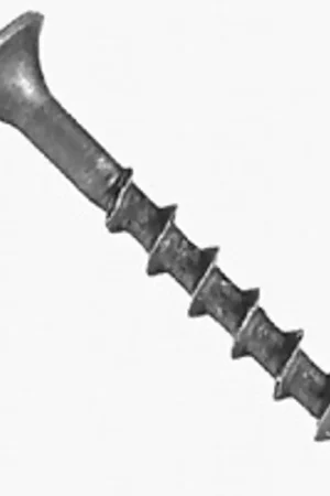 Authentic ProFIT 0297172 Deck Screw, #9 Thread, 3 in L, Coarse Thread, Bugle Head, Star Drive, Sharp Point, Ceramic