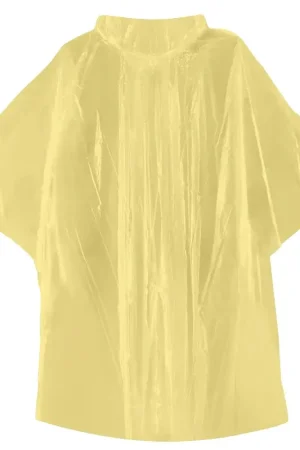 Best Seller Diamondback 1743B Emergency Poncho, One-Size, PVC, Hooded Collar, Pack of 20