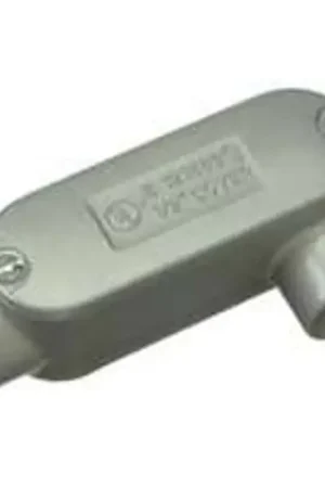 Weekend Sale Halex 58305 Type LL Rigid Conduit Body, 1/2 in Hub, 4-13/32 in OAL, Threaded, Aluminum, Each