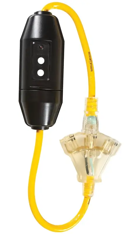 CCI 2816 Power Block, 2 ft Cable, 6 ft L, 15 A, 125 V, Yellow Reduced Price