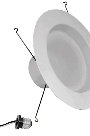Feit Electric LEDR56/927CA Recessed Downlight, 925 Lumens, 2.6 in W x 5 in H Dimensions, 2700 K Color Temp, 120 V Final Sale
