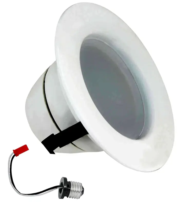 Brand New Feit Electric LEDR4/950CA Recessed Downlight, 540 Lumens, 3.8 in Dia x 3.45 in H Dimensions, 5000 K Color Temp