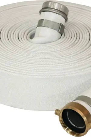 Abbott Rubber 1131-3000-50 Mill Discharge Hose, 3 in ID, 50 ft L, Male Thread x Female, Rubber Holiday Sale