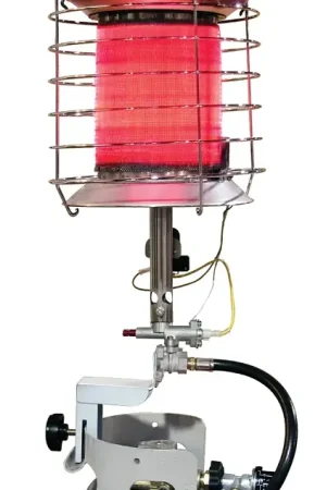 Dura Heat TT-360 Tank Top Heater, 20 lb Fuel Tank, Propane, 30000 to 40000 Btu, 1000 sq-ft Heating Area Don't Miss Out