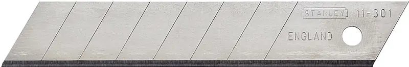 Price Drop STANLEY QUICKPOINT 11-301 Replacement Blade, 18 mm, 4-1/4 in L, Carbon Steel, 8-Point
