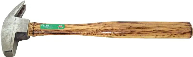 Bargain Diamond Farrier FH14 Driving Hammer, 14 oz Head, Steel Head, Hardwood Handle, 12 in OAL