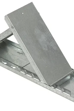 Get Yours Qualcraft 2525 Roof Bracket, Adjustable, Slater Style, Steel, Galvanized, For: Any Roof Pitch