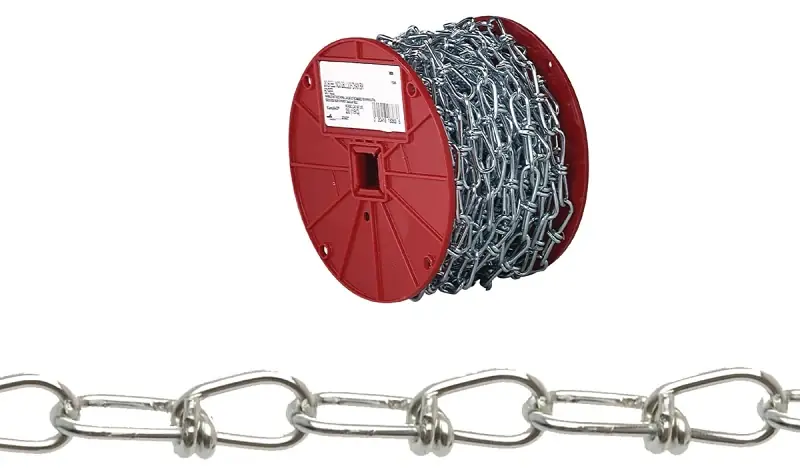 Best Price Campbell 0722627 Loop Chain, #1, 125 ft L, 155 lb Working Load, Low Carbon Steel, Zinc