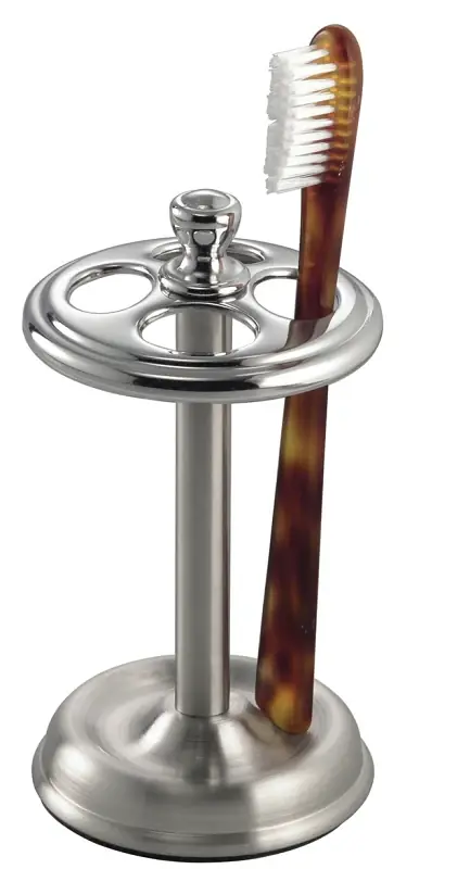 Best Price iDESIGN York Metal Series 76250 Toothbrush Holder, Steel