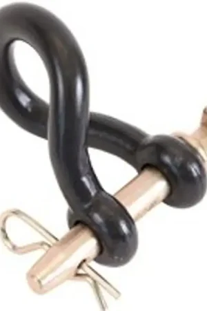 Trending Koch 4004543/M8078 Twisted Clevis, 7/8 in, 16000 lb Working Load, 3 in L Usable, Powder-Coated
