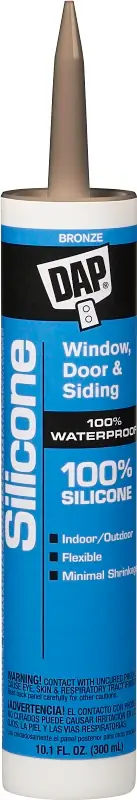 DAP 08647 Window and Door Sealant, Bronze, -40 to 400 deg F, 9.8 fl-oz Cartridge, Pack of 12 Trending