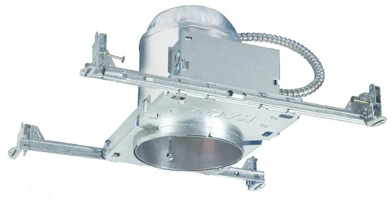 Bargain Halo H5ICAT Light Housing, 5 in Dia Recessed Can, Aluminum