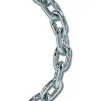 Koch A01161 Proof Coil Chain, 3/16 in, 20 ft L, 30 Grade, Carbon Steel, Electro-Galvanized Affordable