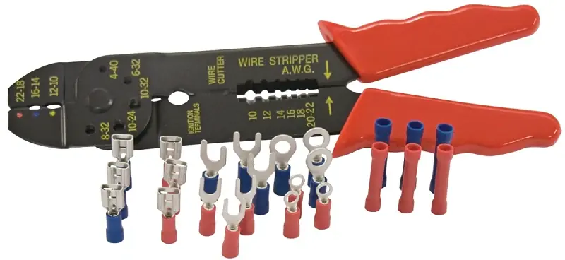 Best Choice Gardner Bender GS-67K Stripper and Crimper Tool Kit, 22 to 14 AWG Wire, 22 to 10 AWG Stripping