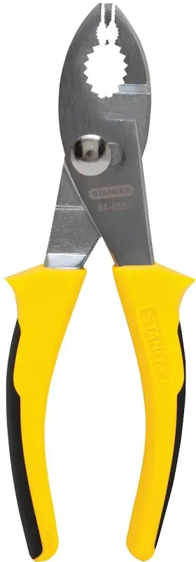 Best Seller STANLEY 84-055 Slip Joint Plier, 6 in OAL, 1/2 in Jaw Opening, Ergonomic Handle, 7/8 in W Jaw, 1-1/8 in L Jaw