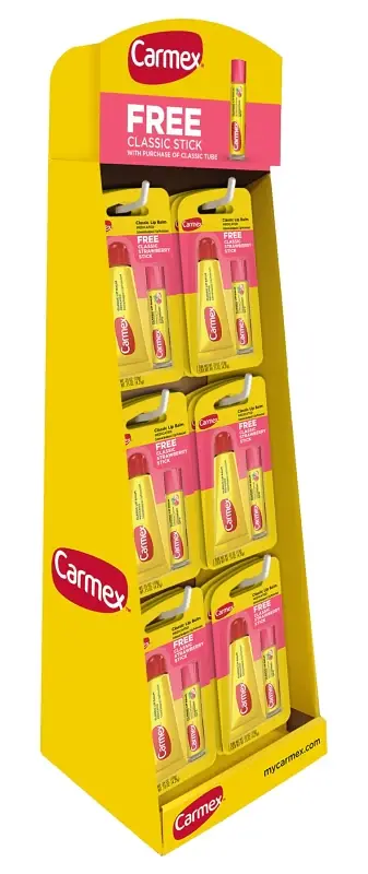 CARMEX DISPLAY 6 PEG 48PCS Buy Today