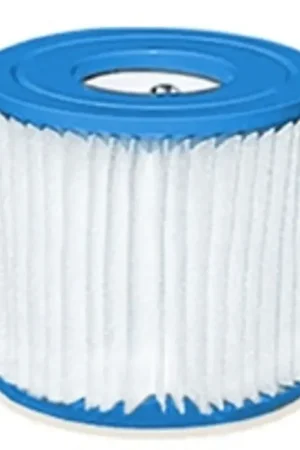 Crafted Intex 29007E Type H Filter Cartridge, Dacron Filter Media, Plastic Housing Material