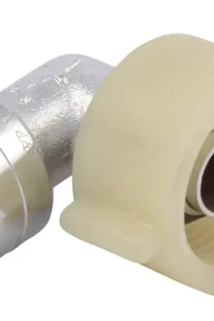 Best Seller SharkBite U3537LFA Connector Pipe Elbow, 1/4 x 7/8 in, 90 deg Angle, Brass, 200 psi Pressure