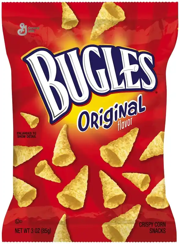 Bugles BUGLES6 Crispy Corn Snack, Original, 3 oz, Pack of 6 Clearance