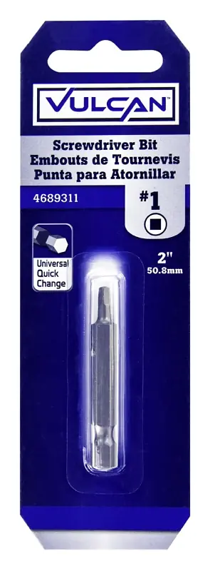One Day Deal Vulcan 305891OR Screwdriver Bit, S2 Chrome Molybdenum Steel
