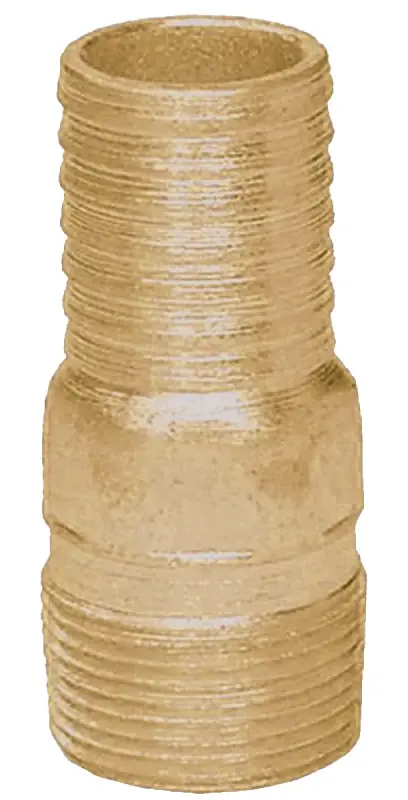 Simmons MAB-4 Adapter, 1 in, Male Insert, Red Brass Holiday Sale