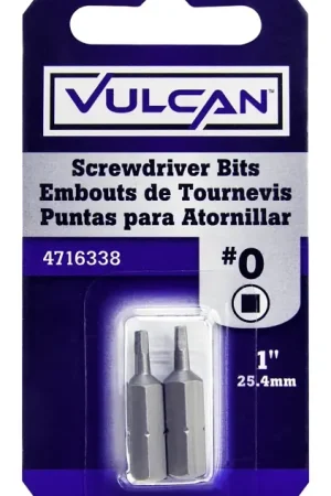 Weekend Sale Vulcan 305382OR Screwdriver Bit, S2 Chrome Molybdenum Steel