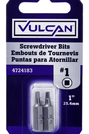 Vulcan 305462OR Screwdriver Bit, S2 Chrome Molybdenum Steel Price Cut