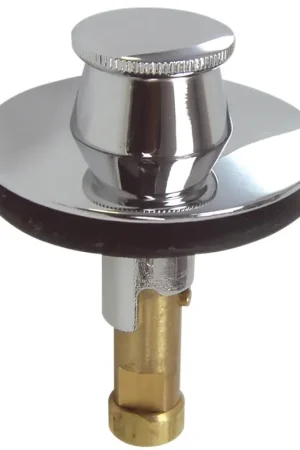 Authentic Danco 88599 Drain Stopper, Metal, Chrome