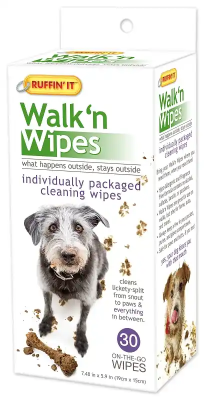WIPES WALK N FOR PETS 30CT Final Sale