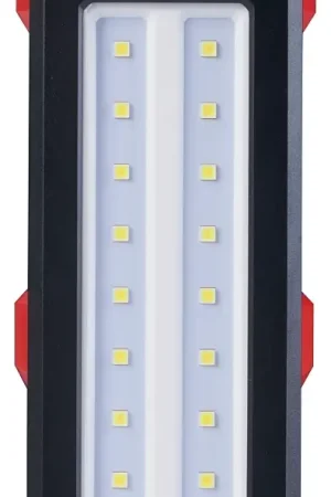 Authentic Milwaukee M12 ROVER 2367-20 Cordless Flood Light with USB Charging, 2.1 A, 12 V, Lithium-Ion Battery, LED Lamp, Red