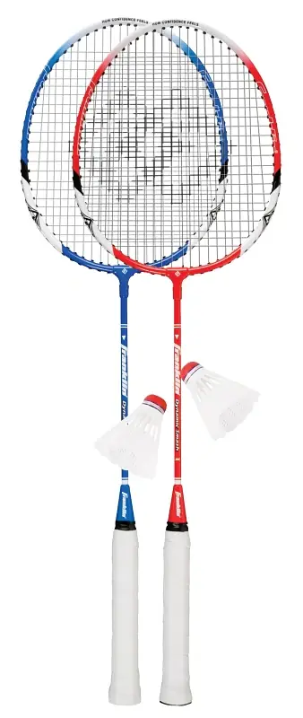 Trusted Brand Franklin 52623 Badminton Racquet Set, Tempered Steel Frame